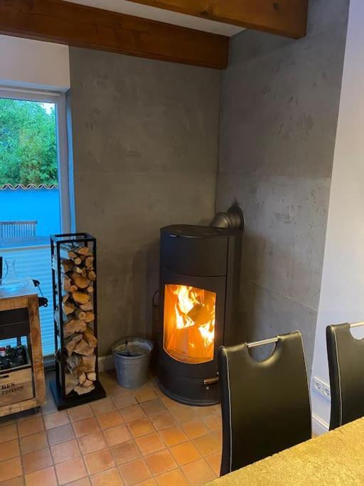 Luxurioeses Ferienhaus Am Ems Jade Kanal 桑德 外观 照片