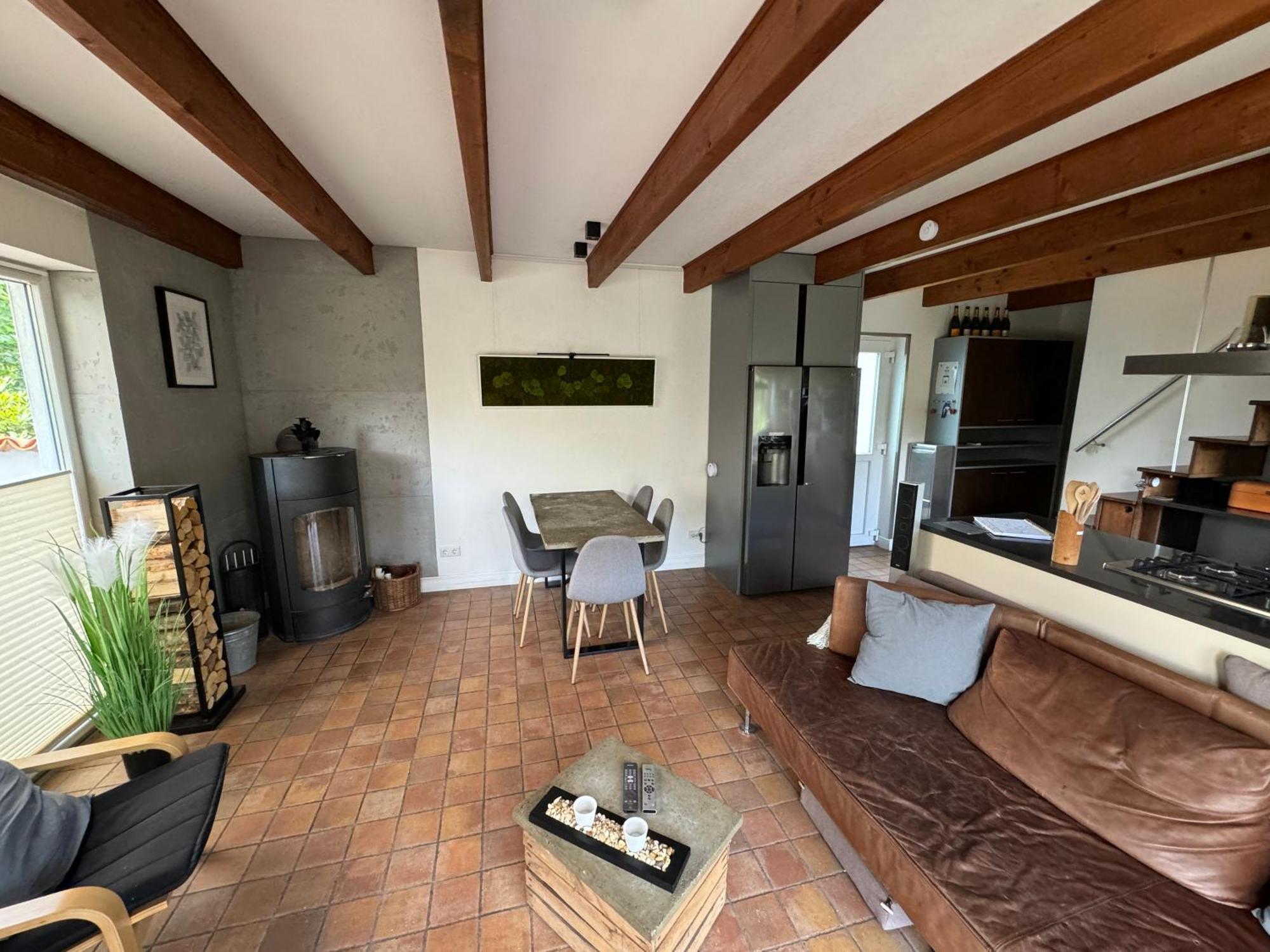 Luxurioeses Ferienhaus Am Ems Jade Kanal 桑德 外观 照片